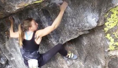 Isabelle Faus in "Wheel of Chaos" 8b+