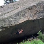 Drew Ruana, 2nd ascent  "Box Therapy" V16/8C+"