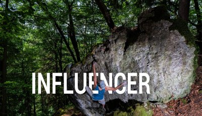 Maik Urbczat in "INFLUENCER"-"REZOKRATES"-bouldering in franconia